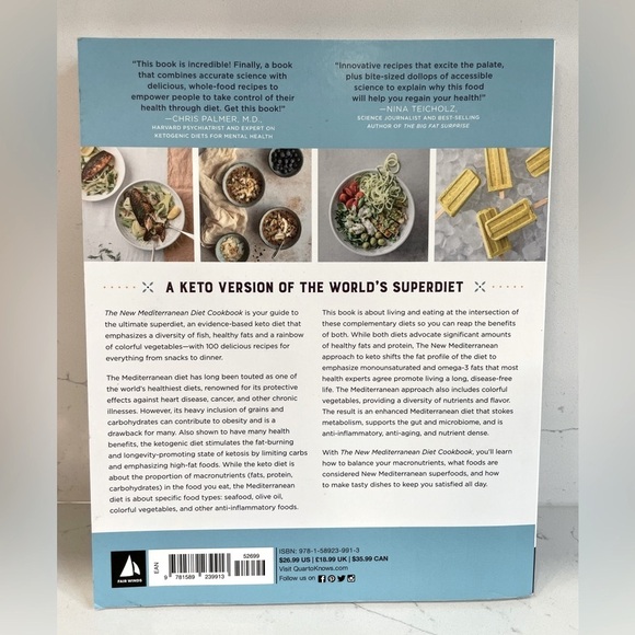 *NEW* The New Mediterranean Diet Cookbook - The Optimal Keto-Friendly Diet - Picture 6 of 7